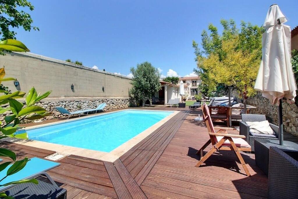 Villa Avec Piscine Et 3 Logements Ideale Groupe Marselha Exterior foto