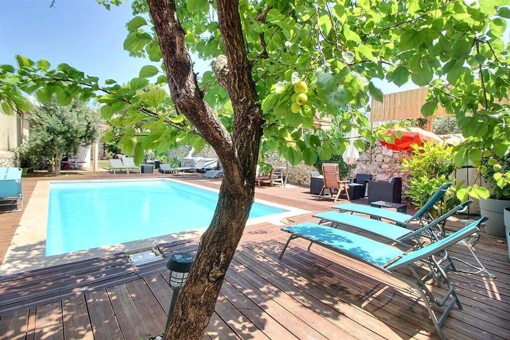 Villa Avec Piscine Et 3 Logements Ideale Groupe Marselha Exterior foto